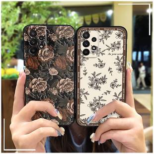 A235F 适用三星A23 A236手机壳女创意涂鸦青春油画软壳