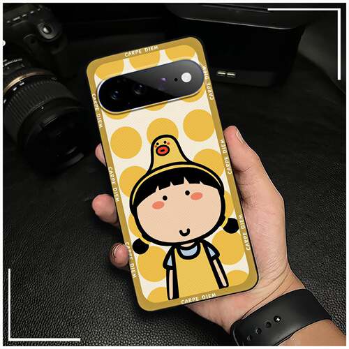 适用谷歌Pixel11 Pro/Google Pixel11 Pro手机壳男女款趣味纯色硅胶全包边搞怪情侣潮流可爱卡通新款防尘个性