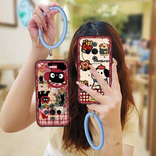 适用VIVO Y300 5G国内版/Y300C 5G手机壳手环软壳液态情侣挂手腕