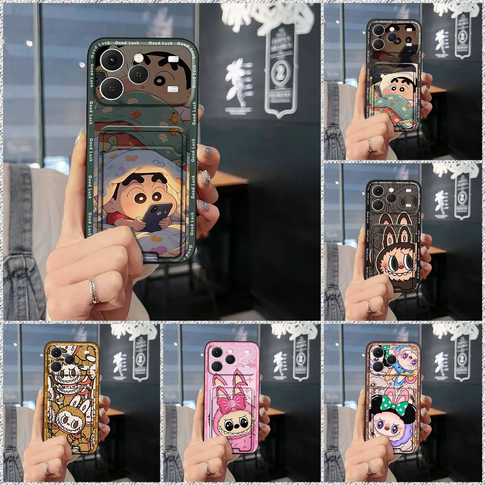 适用Tecno Spark40手机壳搞怪创意质感情侣零钱涂鸦卡通数码防尘