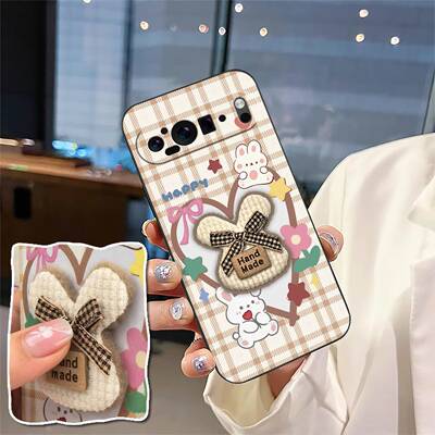 适用谷歌Pixel9 Pro XL/Google谷歌9Pro XL手机壳情侣刺绣青春3D