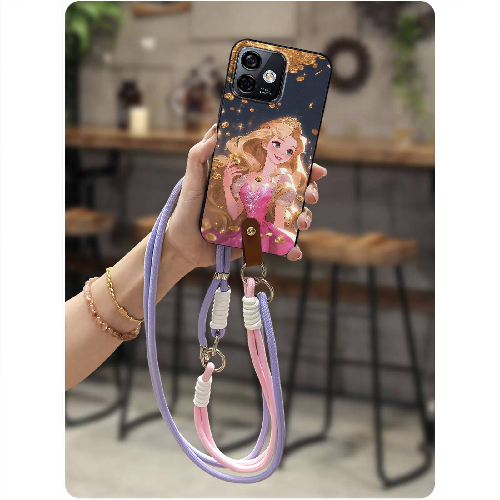 适用欧乐风Note16 Pro/Ulefone Note16 Pro手机壳腕带新款可爱