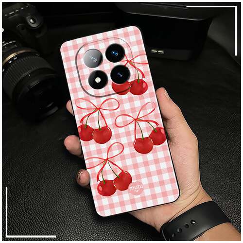 适用红米Note14 Pro+ 5G手机壳个性质感男女款Q萌萌宠CP趣味散热青春潮流全包边数码硅胶动漫搞怪防尘奢华