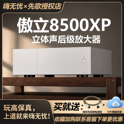 新品*傲立8500XP立体声后级功放