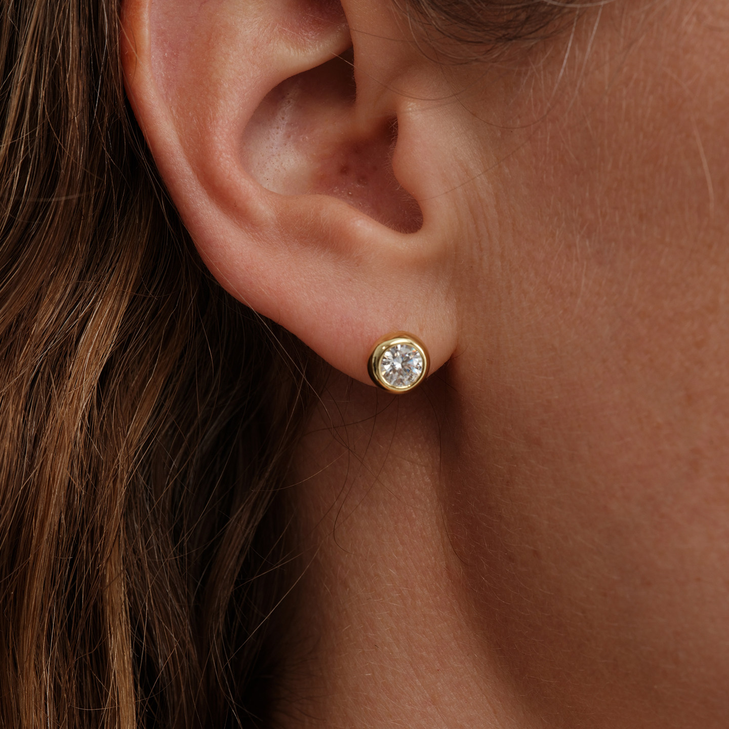 【CnHnOn脂肪商店】s925纯银1ct莫桑钻泡泡钻高级质感简约耳钉,饰品/流行首饰/时尚饰品新,耳环,淘宝优惠券,粉丝福利购,淘宝优惠卷