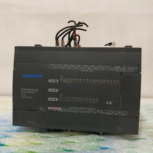 议价LS产电PLC模块K7M-DR30UE，拆机一台图上实物