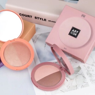 正品ARTCOK埃客立体腮红 细腻上色自然微珠光