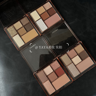 罗莉卡玩趣七色眼影盘大地色拿铁玫瑰哑光珠光碎闪