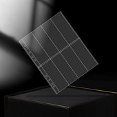 透明A4卡册内页八宫格多格书签贴纸追星手账收纳册大容量活页内页