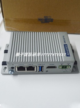 研华嵌入式工控机UNO-2271G-E21AE/E3815/4G内存2LAN小型工业电脑