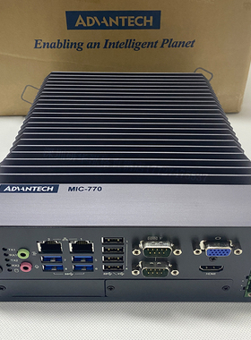 MIC-770H/W研华工控机10代CPU宽压台式机处理器紧凑型无风扇系统