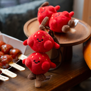 logaloga啰嘎啰嘎 新新向绒 毛绒玩具挂件 个性穿搭创意 包包挂饰