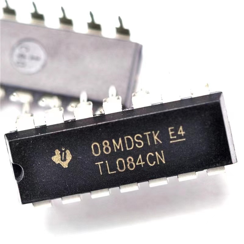 直插 TL084CN DIP-14 JFET  线性仪表/四运算放大器芯片