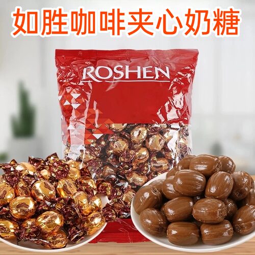 如胜咖啡味牛奶糖夹心太妃糖