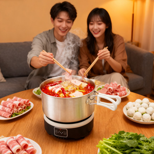 便携分体小火锅迷你电磁炉快煮锅