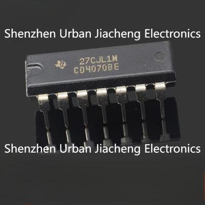 全新原装 CD4070BE 直插DIP-14 四通道 逻辑芯片IC 集成电路