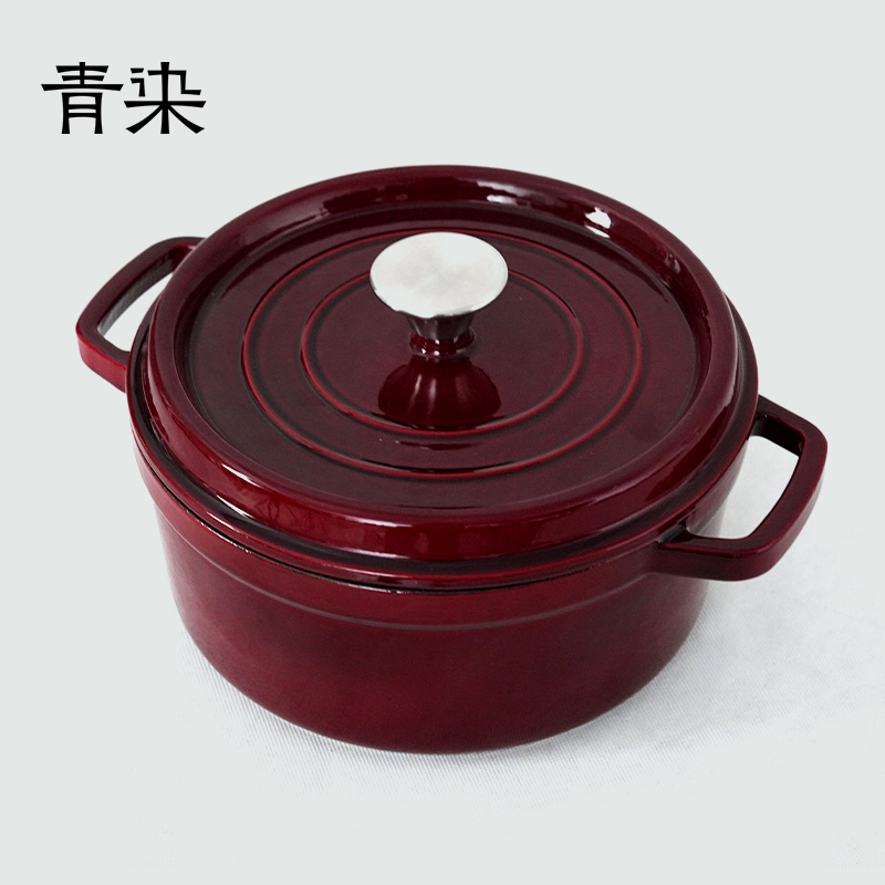 铸铁珐琅锅汤锅0化学涂层