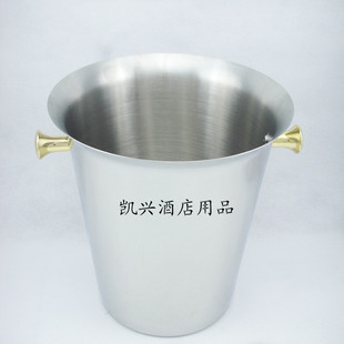 高档加厚不锈钢冰粒桶金耳银耳欧式香槟桶红酒桶啤酒桶冰桶