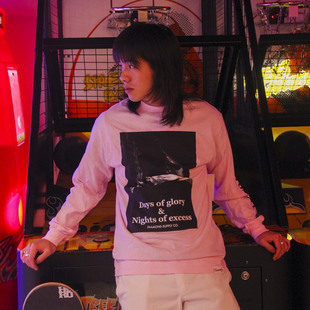 DIAMOND SUPPLY CO.NIGHTS OF EXCESS 纯棉长袖TEE 美国进口现货