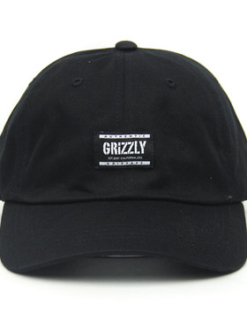 GRIZZLY Labeled Dad Hat 弯檐帽 美国进口现货