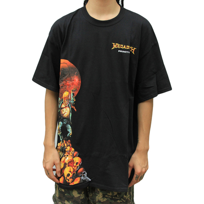 PRIMITIVE X MEGADETH 合作限量款 纯棉短袖TEE 美国进口现货