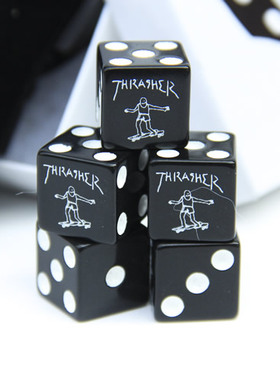 THRASHER GONZ 小人 LOGO 骰子/色仔 美国进口现货