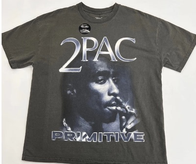 纯棉短袖PRIMITIVE2PAC