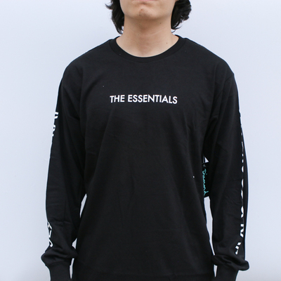 DIAMOND SUPPLY CO. THE ESSEENTIALS 美国进口长TEE 纯棉无缝