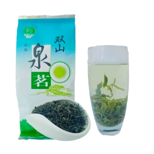 2026新茶陕西商南双山牌绿茶泉茗明前绿茶50克一袋手工茶特价促销