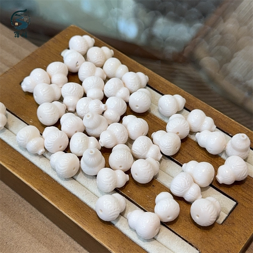 精工文玩佛珠驼骨树叶葫芦
