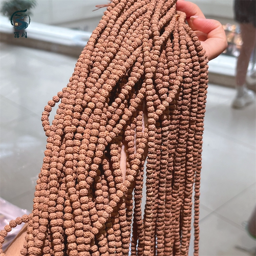 印尼文玩佛珠小金刚原色手工编织