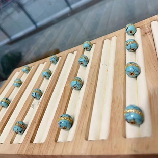 乌兰花汉堡珠diy配件手工编织手绳项链文玩佛珠手串配饰品隔配珠