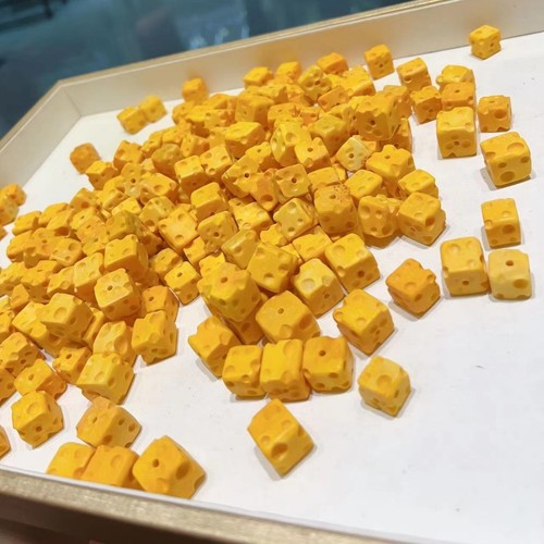根付奶酪配件手工diy红绳手链项链串珠散珠饰品文玩配饰佛珠手串