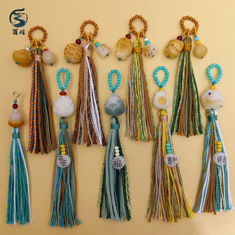 橄榄核菱镁矿菩提根文玩串珠