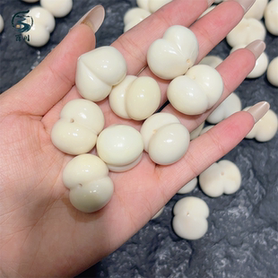 炭烤象牙果屁桃diy手工编织手绳项链文玩佛珠手串 配饰串珠隔珠