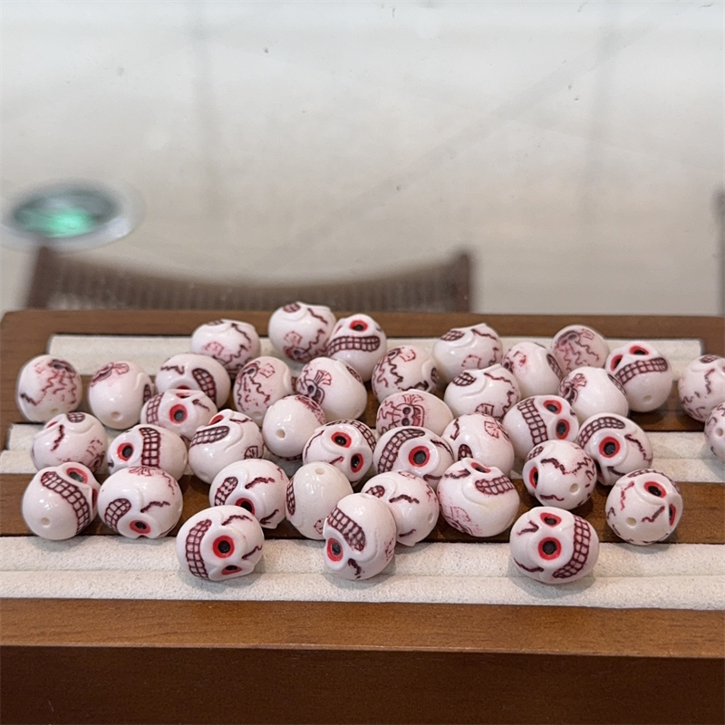 精工牛骨喜主阿呆diy配件文玩佛珠手串时尚配饰隔珠串珠饰品