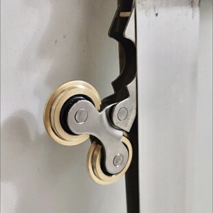 下轮移门滑轮底部下面承重导轨滚轮推拉门玻璃门厨房地轨道轮子