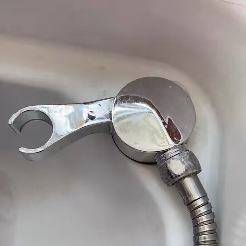 洗头床配件喷头支架转接头理发店美发冲头床专用花洒座水龙头支架