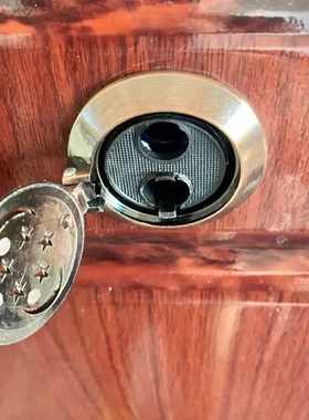 高清老式门铃二合一猫眼可视通用防盗门猫眼广角门上门镜防撬