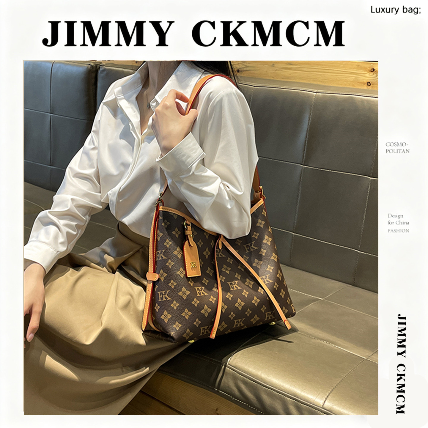 JIMMYCKMCM中古大容量托特包包