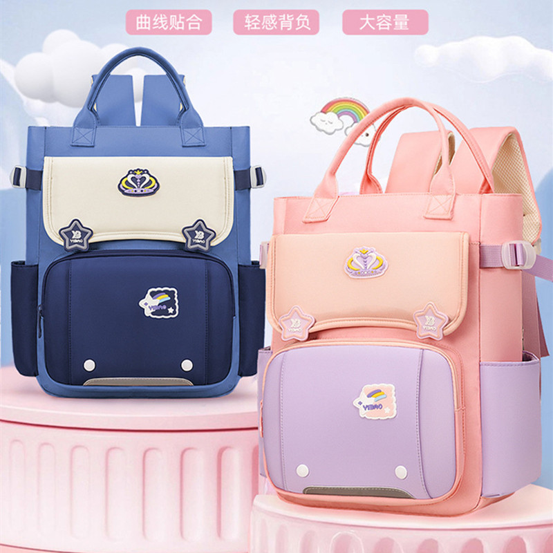 2025新款小学生手拎补习袋男女孩双肩手提袋美术袋补习包学习书包
