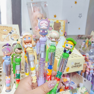 Dimoo迪士尼睡衣派对去郊游萌粒笔中性diy笔米奇唐老鸭高颜值礼物