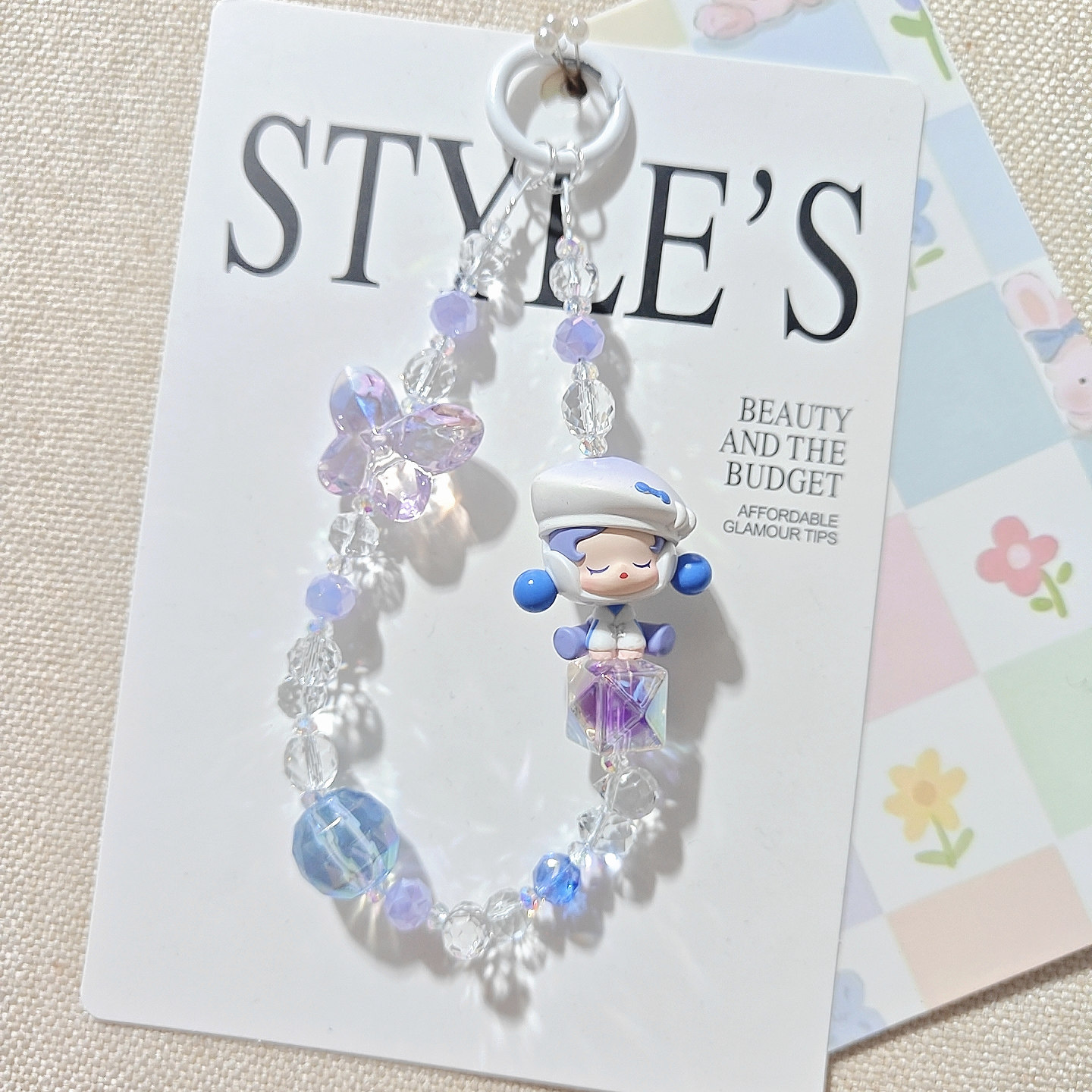 泡泡玛特改娃萌粒手机链包挂件少女心挂绳钥匙扣可爱挂饰ins风diy,服饰配件/皮带/帽子/围巾,包挂件,淘宝优惠券,粉丝福利购,淘宝优惠卷