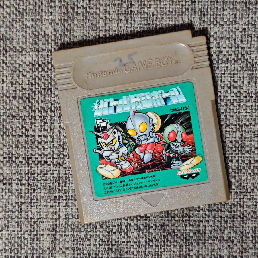 正版卡带SD高达战国传任天堂GBC