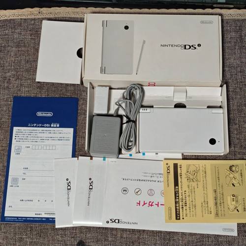 良品 任天堂用 日版原装 NDSI 白色 掌机 盒说全 对号