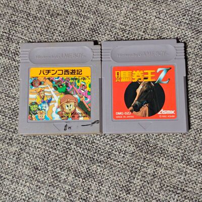 任天堂GB GBC GBA掌机适用的 正版游戏卡带 赛马 西游记柏青哥