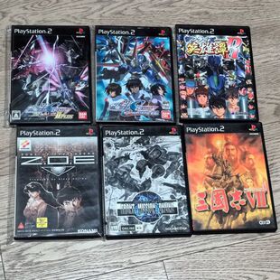 PS2 正版 高达SEED 英雄谭 3 R ZOE 三国志7 前线任务