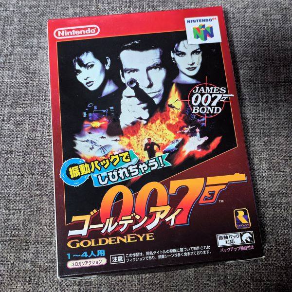 美品 N64 007 黄金眼 任天堂主机 原装正版游戏卡带
