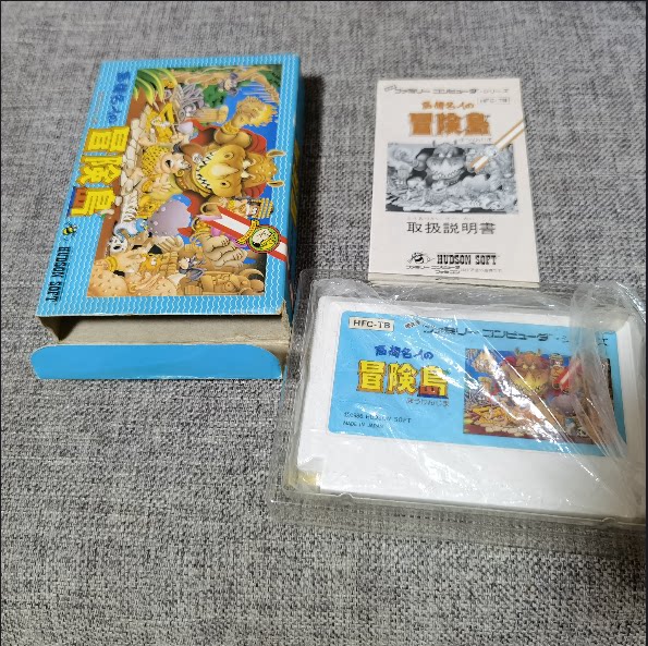 特价缺耳脚 卡95新  FC 冒险岛 红白机主机用 正版游戏卡 任天堂