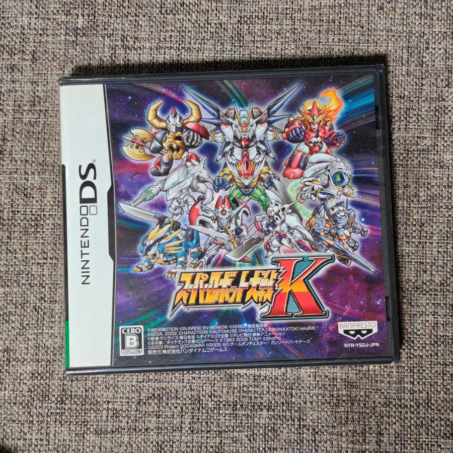 全新品 任天堂NDS 3DS掌机适用 正版游戏卡带 超级机器人大战 K